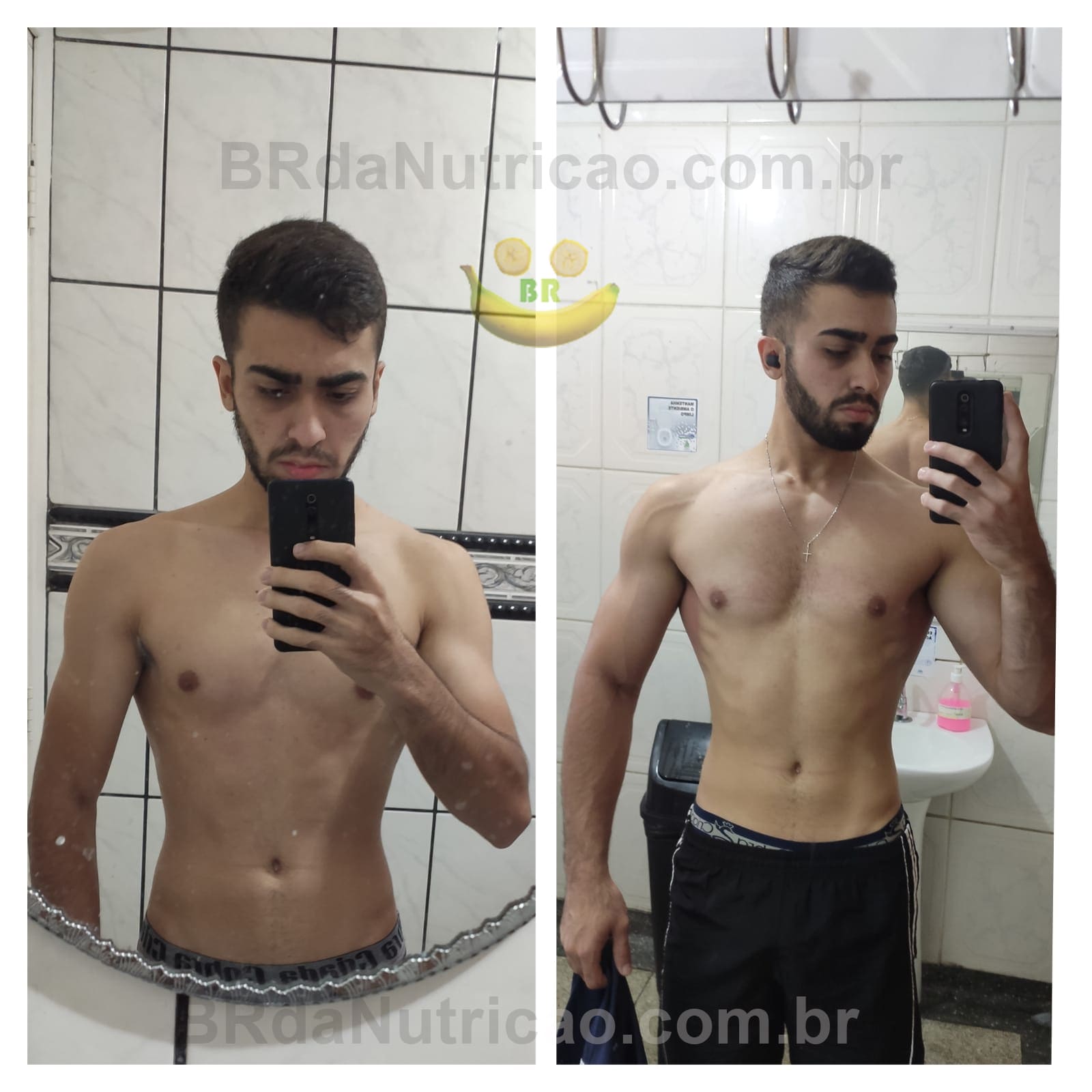 Matheus Messias – Resultado ganho de massa muscular com nutricionista esportivo online