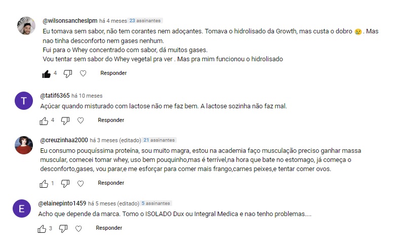 relatos whey protein da gases