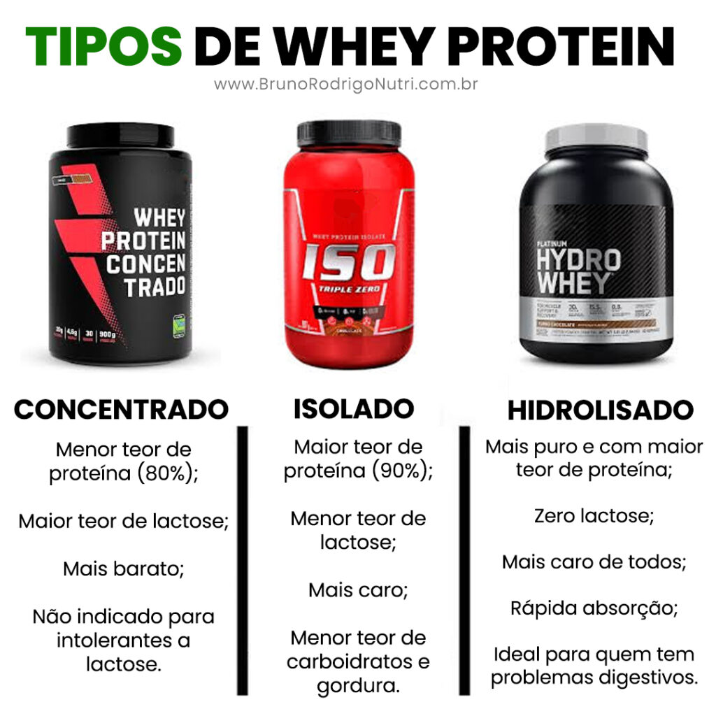 tipos de whey protein