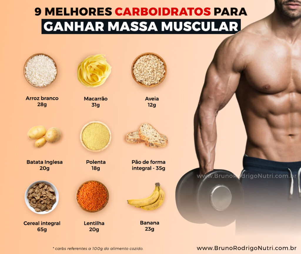 11 melhores Carboidratos Bons Para Ganhar Massa Muscular