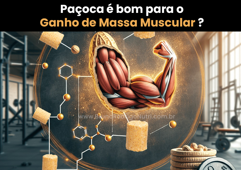 Paçoca é bom para ganhar massa muscular
